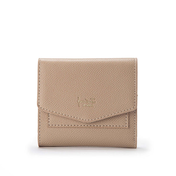 Genti Dama Bata Prive Bi-fold Wallet Bej | OwEq6ihdPf2