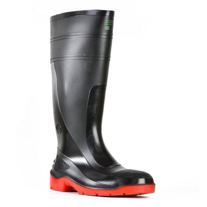 Gumboots Barbati Bata Trekker Negrii | HVY59952S88