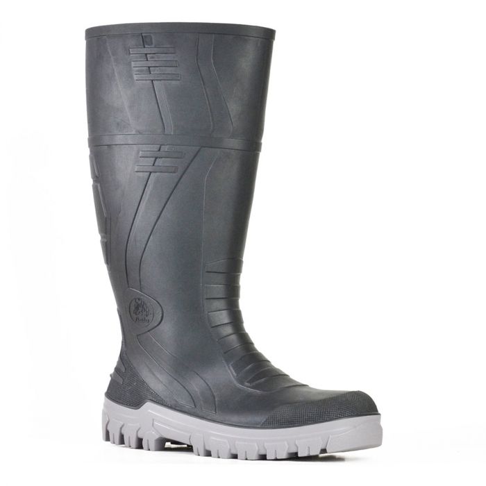 Gumboots Dama Bata Jobmaster 3 Negrii Gri | XVUG7NVFixH