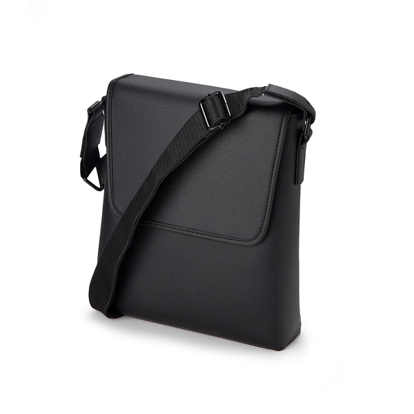 Genti Barbati Bata Prive Crossbody Negrii | SLQvRIjrRKp