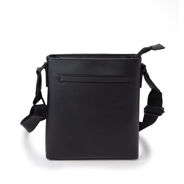 Genti Barbati Bata Prive Crossbody Negrii | SLQvRIjrRKp