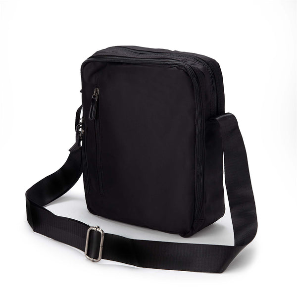 Genti Barbati Bata Prive Crossbody Negrii | eYJYcnS6uPC