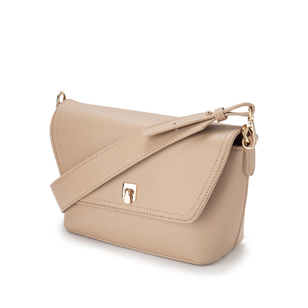 Genti Dama Bata Prive Crossbody Bej | yn6RZTbsFgY