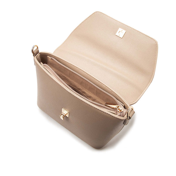 Genti Dama Bata Prive Crossbody Bej | yn6RZTbsFgY