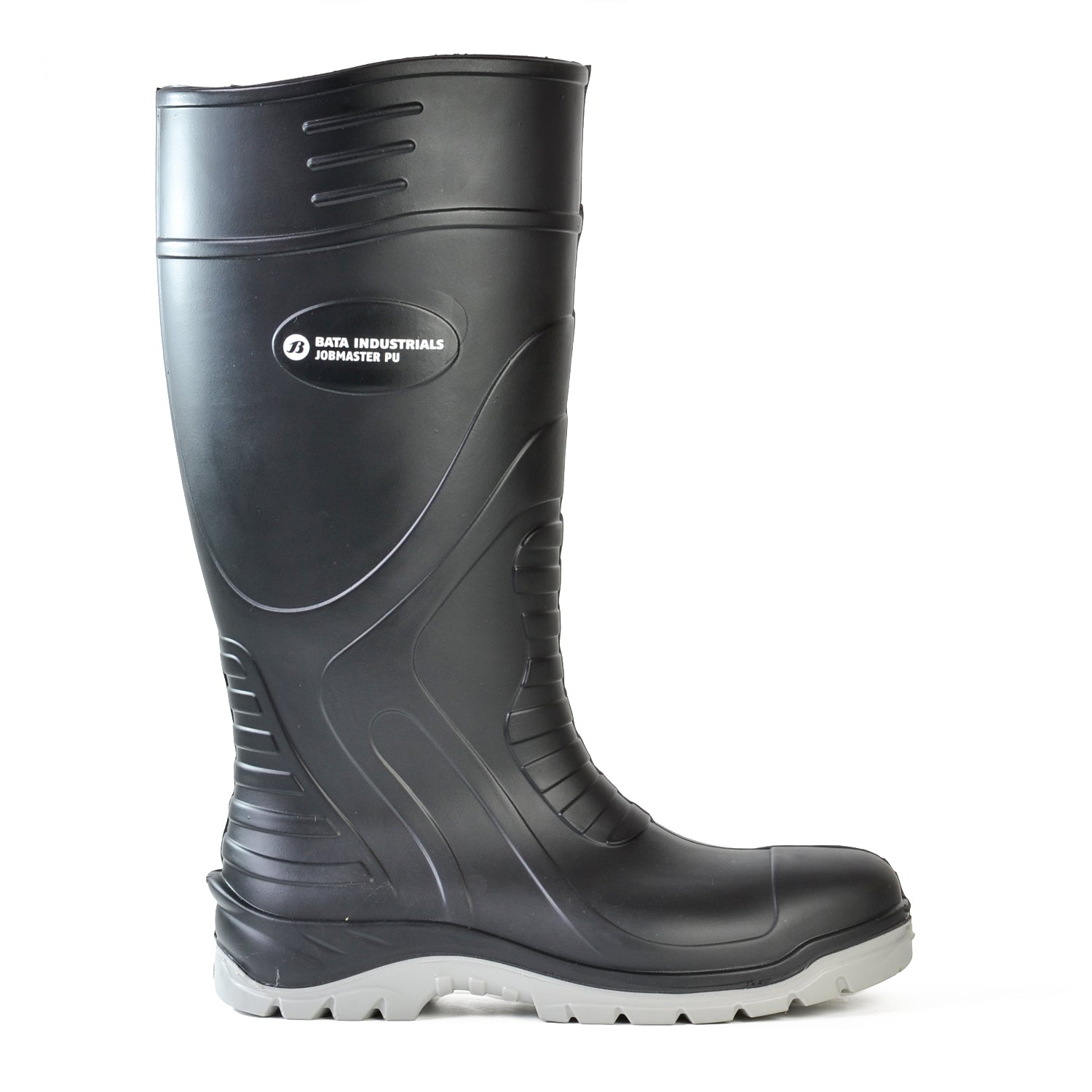 Gumboots Barbati Bata Horizon Negrii Gri | MEI0dF1uRLY