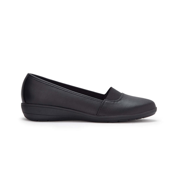 Loafers Dama Bata Flexible Negrii | UP8vSzFPu4w