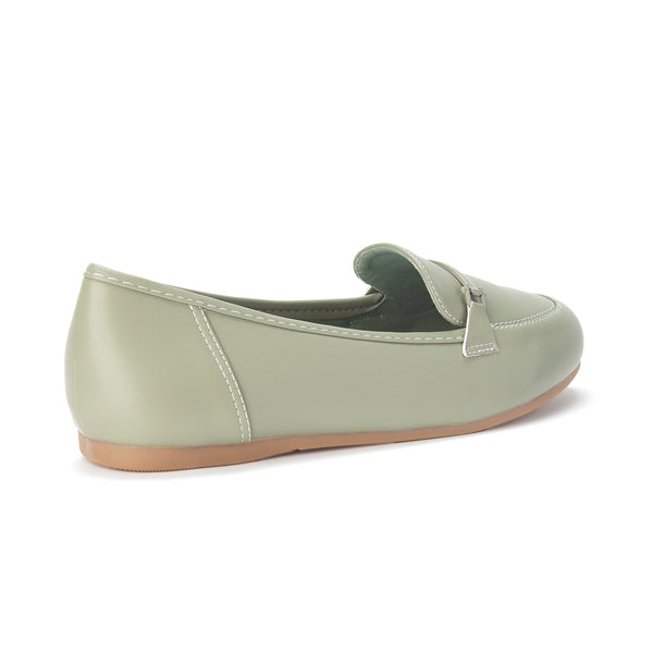 Loafers Dama Bata Flexible Verzi | YrIpGMAttYf