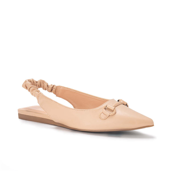 Mules Dama Bata Marie Claire Slingback Bej | p9F0vWl60Sh