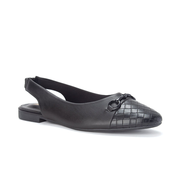 Mules Dama Bata Slingback Negrii | ZSOobPQHJMp