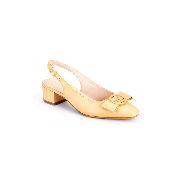 Pantofi Cu Toc Dama Bata Marie Claire Slingback Bej | p5DUuIK3pZ1