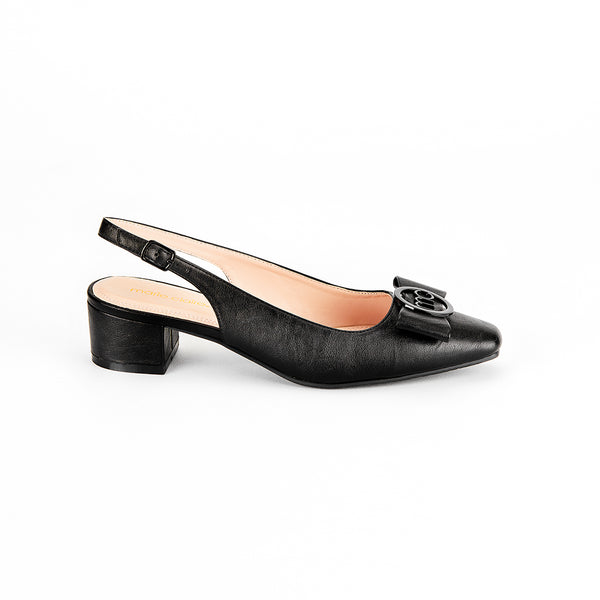 Pantofi Cu Toc Dama Bata Marie Claire Slingback Bej | p5DUuIK3pZ1