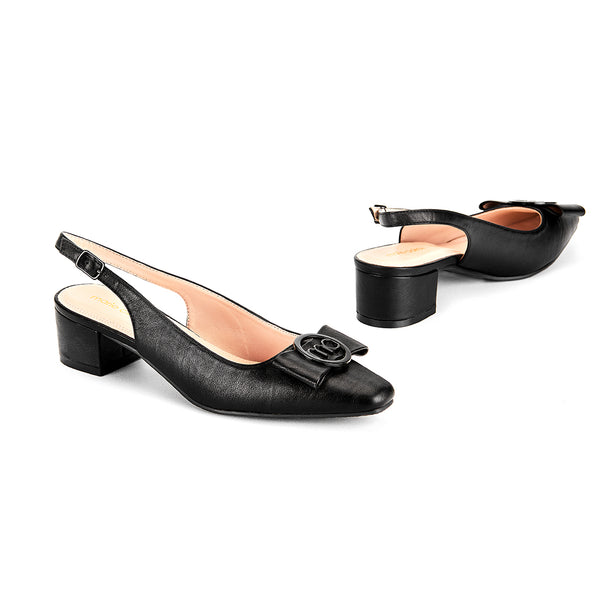 Pantofi Cu Toc Dama Bata Marie Claire Slingback Bej | p5DUuIK3pZ1