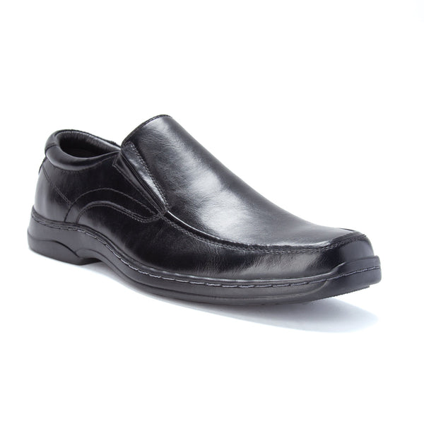 Pantofi Rochie Barbati Bata Comfit Slip On Negrii | 91W95f9Iwbj