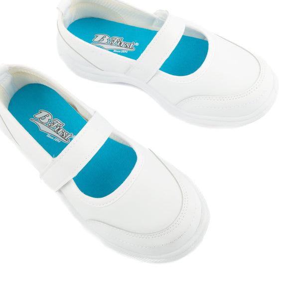 Pantofi Scolari Fete Bata B.First Velcro Negrii | G07fFPYUhcc