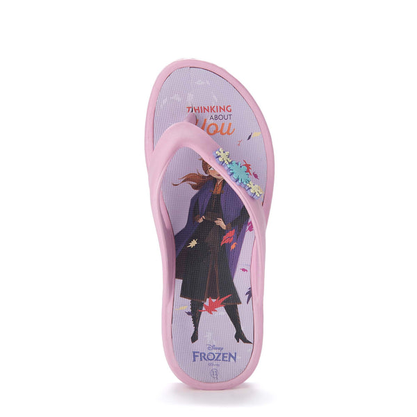 Papuci Fete Bata Disney Frozen Roz | ia68T8Os6Kp