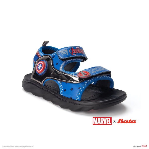 Sandale Body Bata Marvel Captain America Albastri | v7E8SFOS3uv