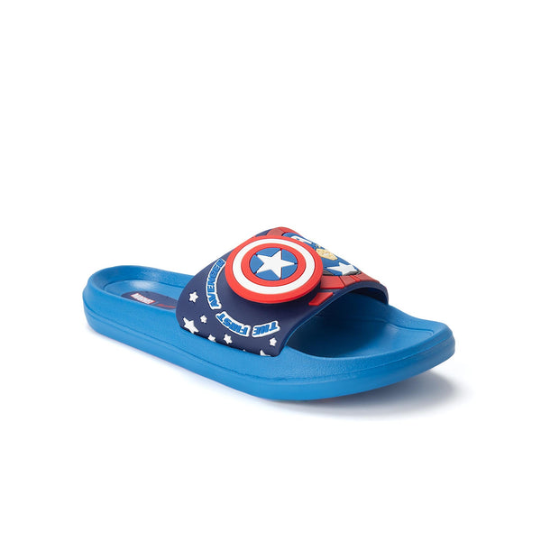 Slapi Body Bata Marvel Captain America Albastri | CKfO4tln9la