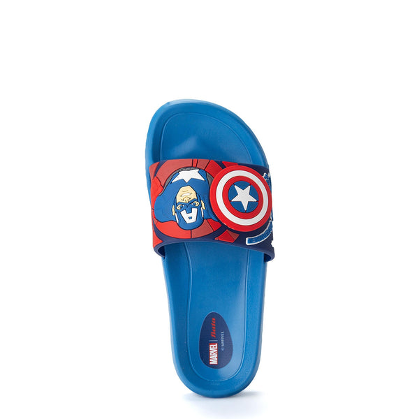 Slapi Body Bata Marvel Captain America Albastri | CKfO4tln9la