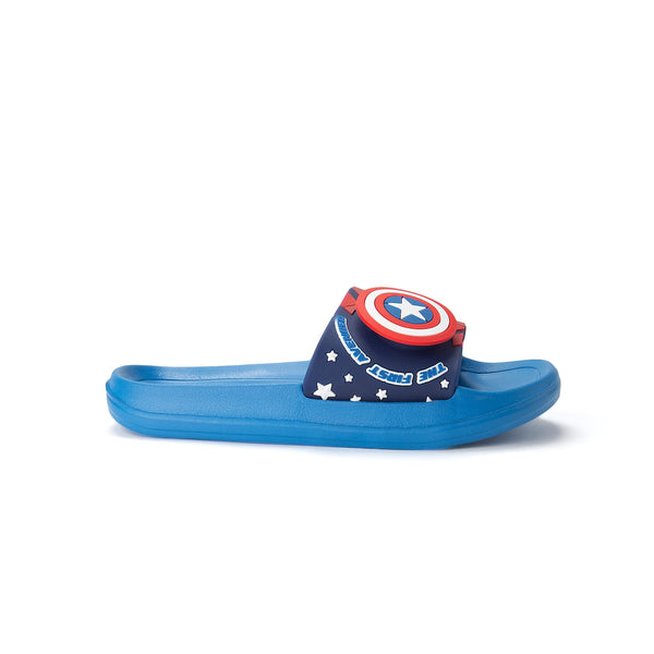 Slapi Body Bata Marvel Captain America Albastri | CKfO4tln9la