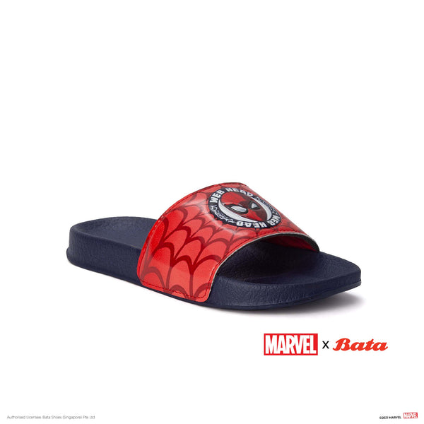 Slapi Fete Bata Marvel Spider-man Rosii | wY99x9gGrtk