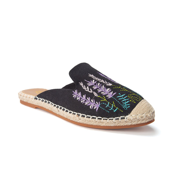 Slingbacks Dama Bata Espadrile Negrii | wEddUmafmH9