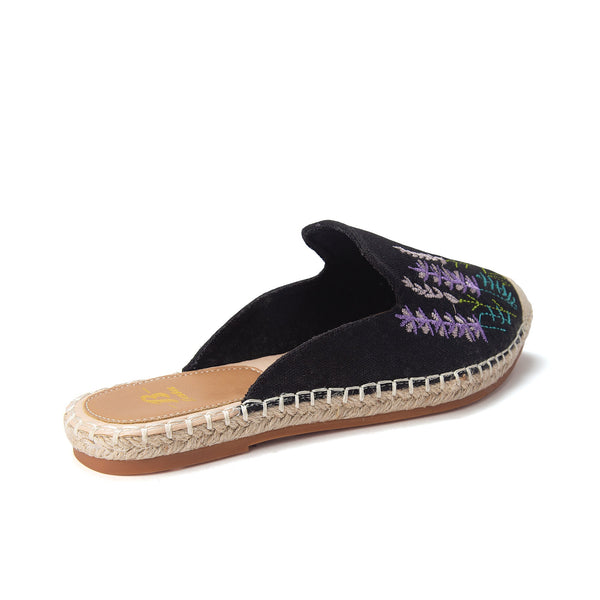 Slingbacks Dama Bata Espadrile Negrii | wEddUmafmH9