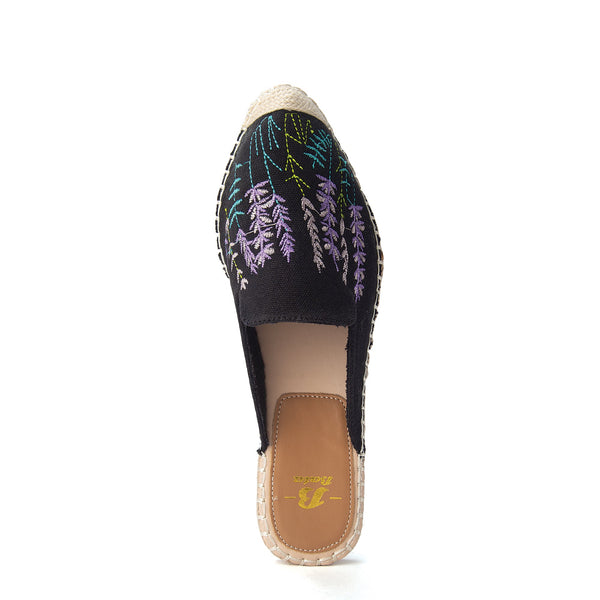 Slingbacks Dama Bata Espadrile Negrii | wEddUmafmH9